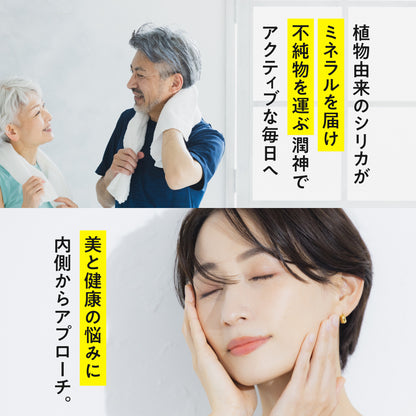 Rice silica water 潤環 500mL 24本入り シリカ濃度75ｍg/L　